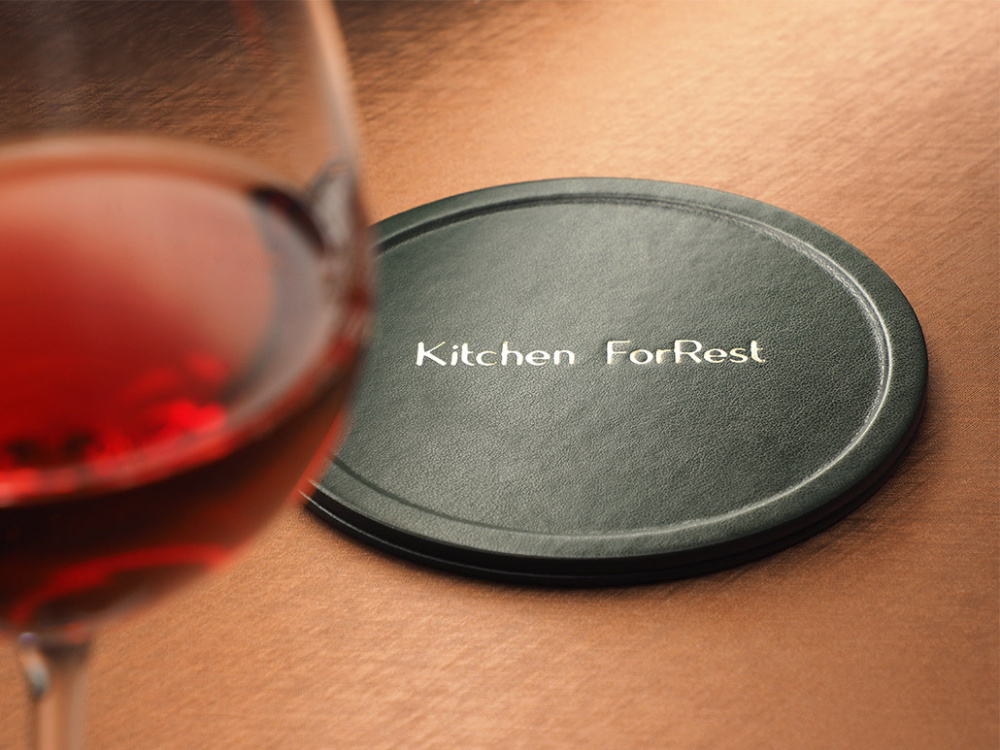 Logo trade promotional products image of: Bottle coaster 1103320