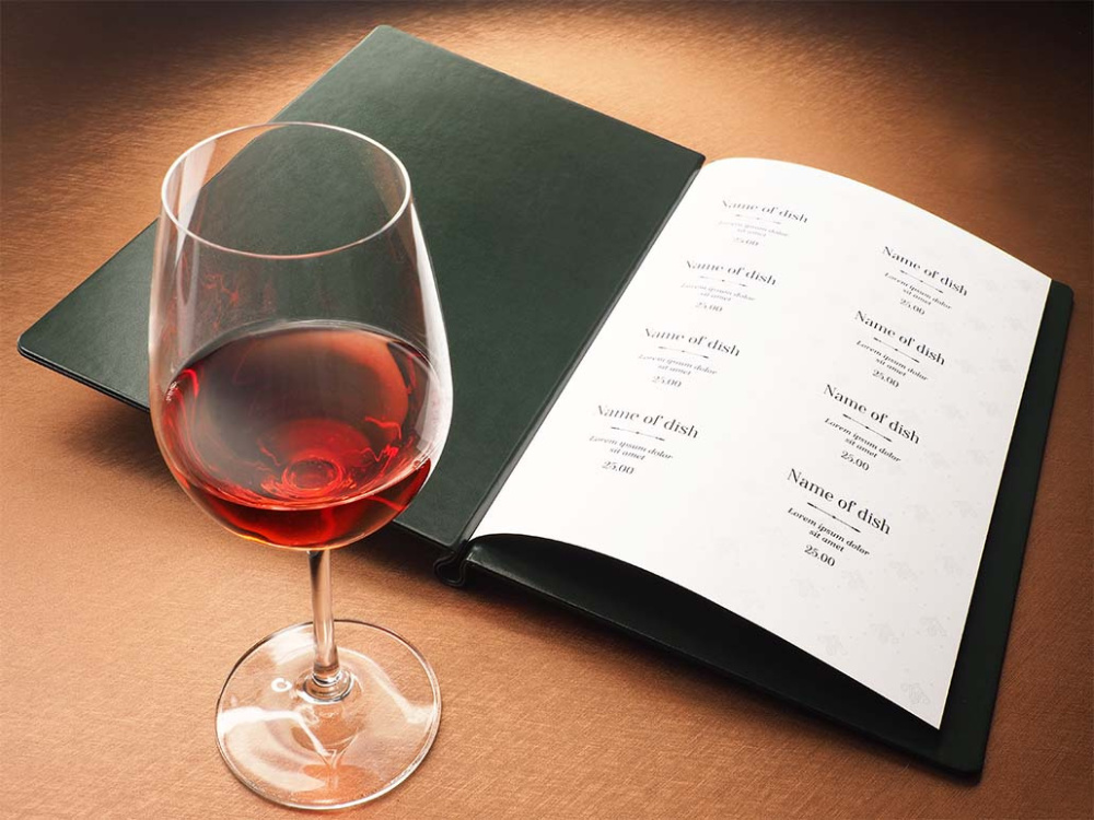 Logotrade promotional merchandise image of: Menu cover 1229320