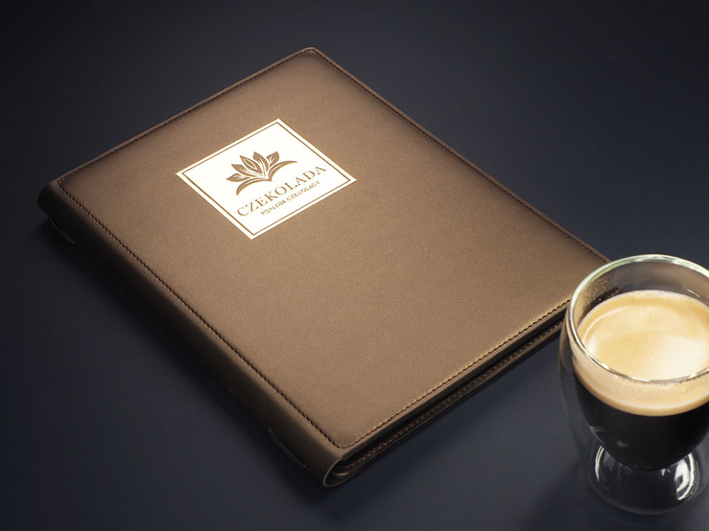 Logo trade promotional giveaway photo of: Menu cover Fine Dining Pro 1634094