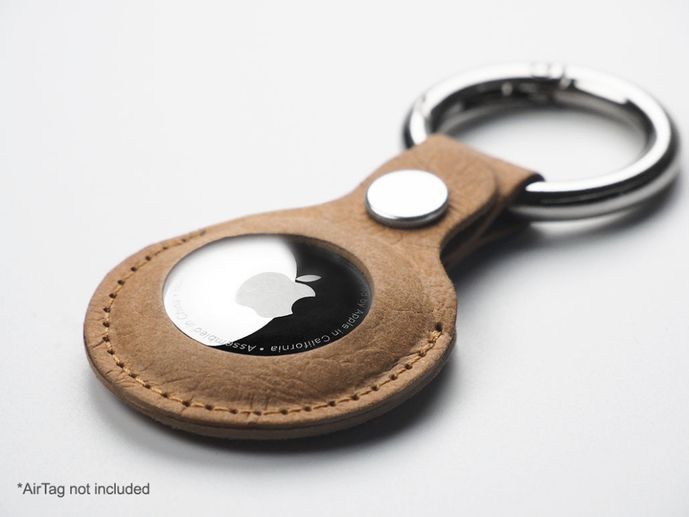 Logotrade promotional item image of: Keyring with holder for AirTag 1914106