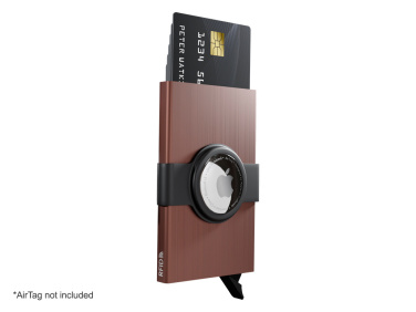 Logo trade advertising product photo of: RFID credit card case with holder for AirTag 2163155