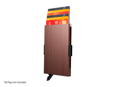 Logo trade corporate gifts picture of: RFID credit card case with holder for AirTag 2163155