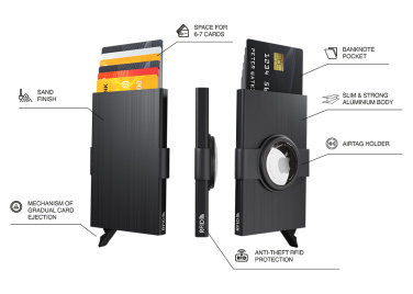 Logo trade promotional gifts picture of: RFID credit card case with holder for AirTag 2163155