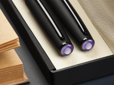 Logo trade promotional giveaways picture of: Amethyst Pen set  1288036