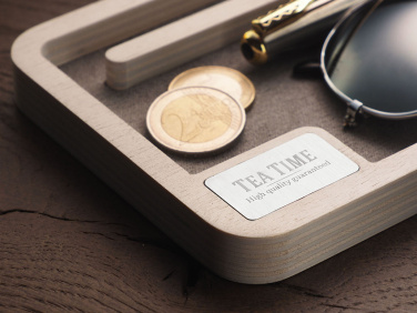 Logotrade promotional merchandise image of: Wooden desk organiser 1818121
