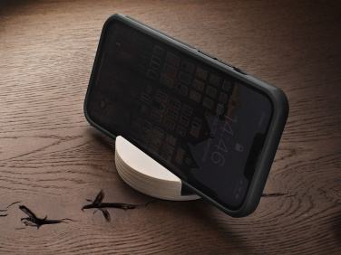 Logo trade promotional giveaways picture of: Wooden telephone stand 1833121