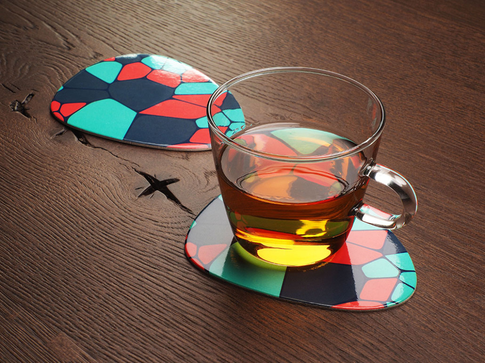 Logotrade promotional products photo of: Printed paper coaster 1840117