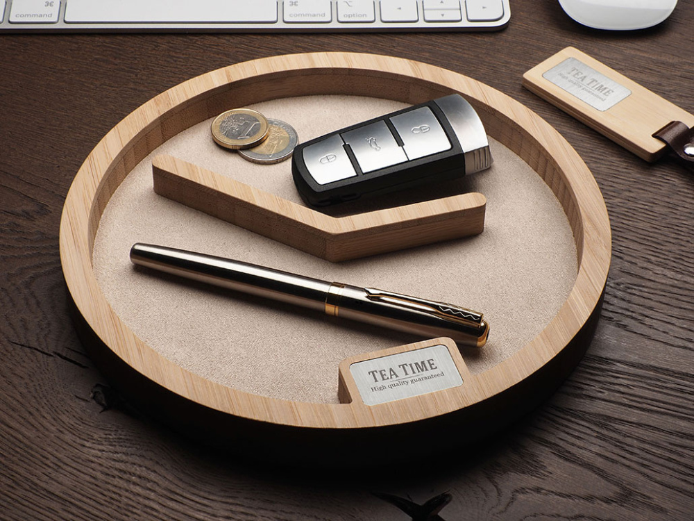 Logotrade promotional gifts photo of: Wooden desk organiser 1817292