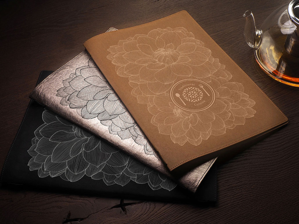 Logo trade corporate gift photo of: Menu cover Ambiente 1178303