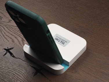 Logo trade promotional giveaways image of: Wooden telephone stand 1847121