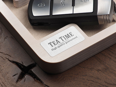 Logo trade promotional gift photo of: Wooden desk organiser 1846121