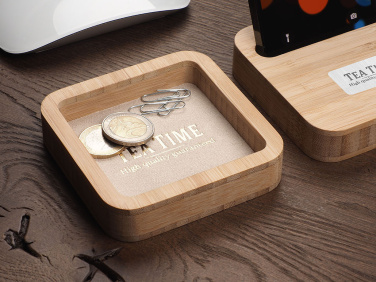 Logo trade advertising product photo of: Wooden desk organiser 1849292