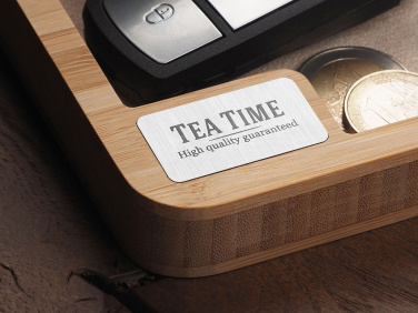 Logo trade promotional merchandise image of: Wooden desk organiser 1846292