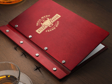 Logo trade promotional gift photo of: Menu cover 1860121