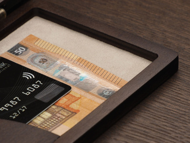 Logo trade corporate gifts image of: Bill holder 1865121