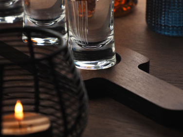 Logo trade promotional product photo of: Wooden 3 Shot Serving Board 1863121