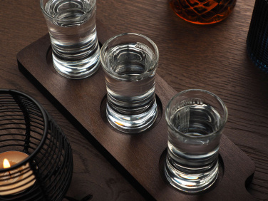 Logotrade promotional items photo of: Wooden 3 Shot Serving Board 1863121