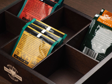 Logo trade promotional merchandise image of: Wooden box 1870121