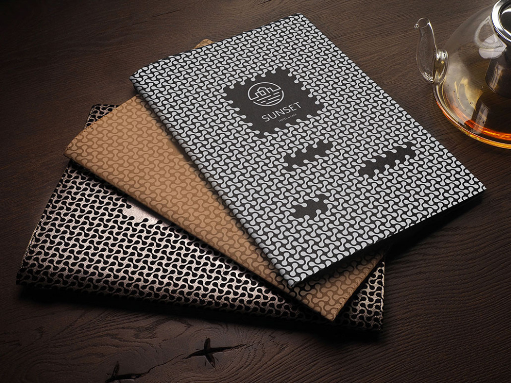 Logo trade advertising products image of: Menu cover Ambiente 1178298