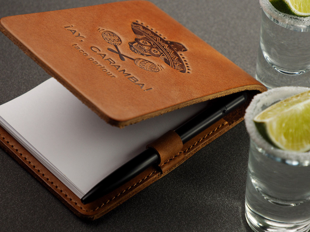 Logotrade promotional merchandise picture of: Waiter notepad 1202141