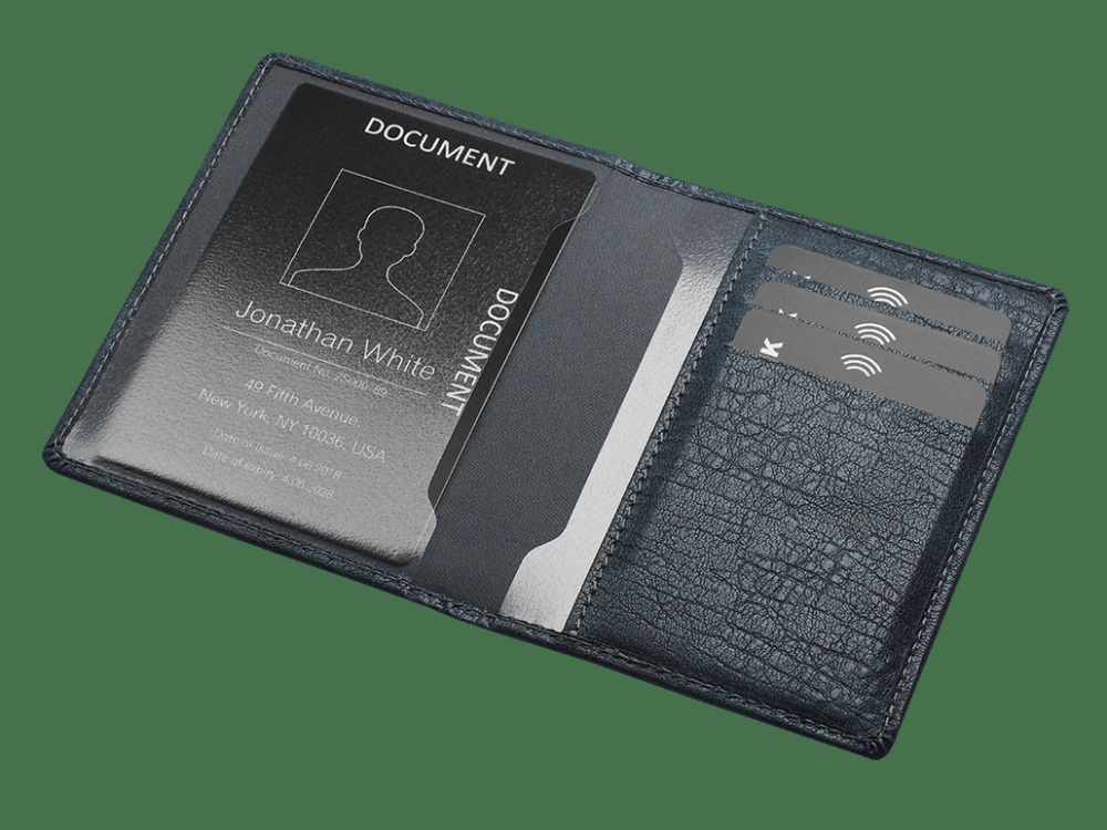 Logo trade promotional products image of: Document wallet 889328