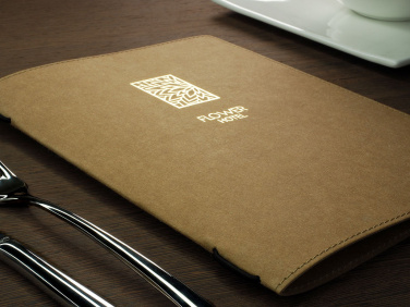 Logo trade advertising products image of: Menu cover Ambiente 1182106