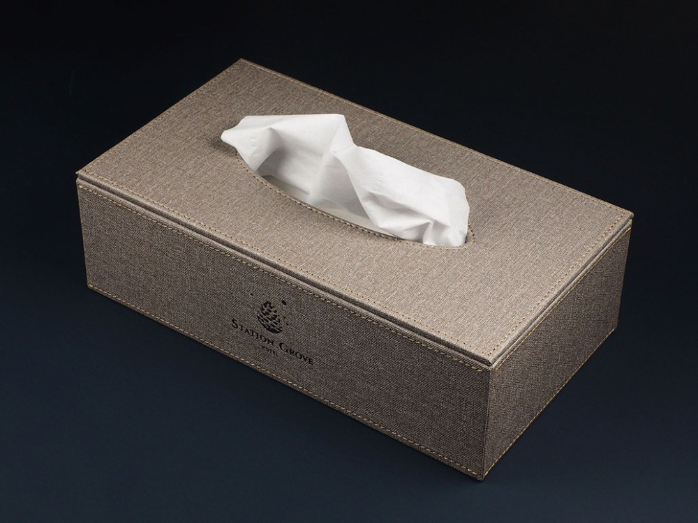 Logo trade promotional gift photo of: Tissue box 992321