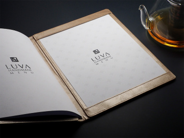 Logo trade corporate gifts image of: Menu cover Fine Dining Pro 2013322