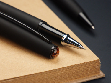 Logo trade promotional products picture of: Amber Pen set  1235036