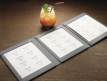 Logo trade promotional items picture of: Menu cover 1069094