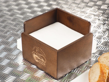 Logo trade promotional gifts image of: Napkin box 1957121