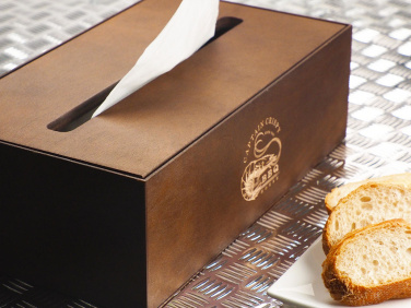 Logo trade promotional products image of: Tissue box 1963121