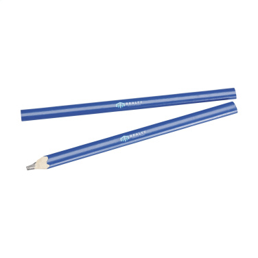 Logo trade promotional giveaways picture of: Carpenter wooden pencil