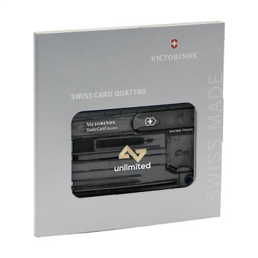 Logo trade promotional gift photo of: Victorinox Swisscard Quattro