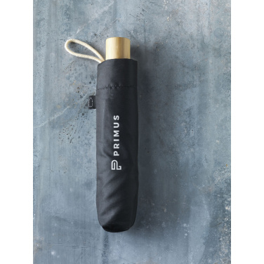 Logo trade promotional merchandise photo of: Mini Umbrella RCS RPET foldable umbrella 21 inch