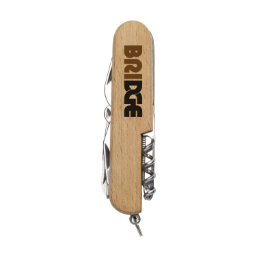 Logotrade promotional giveaways photo of: Beechwood Pocket knife