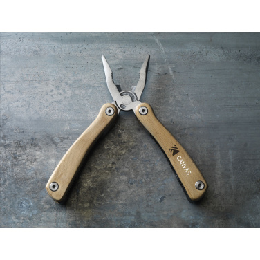 Logo trade business gifts image of: Beechwood Multitool