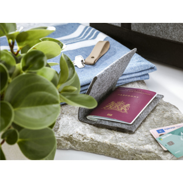 Logotrade promotional merchandise photo of: Identify GRS RPET Felt passport holder