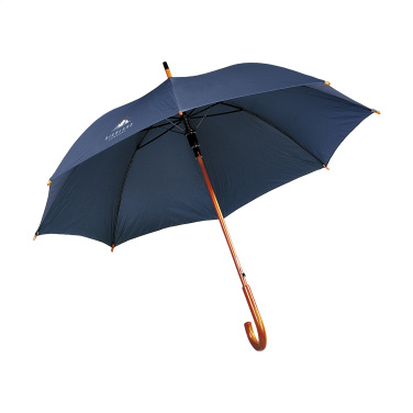 Logo trade promotional giveaway photo of: FirstClass RCS RPET umbrella 23 inch