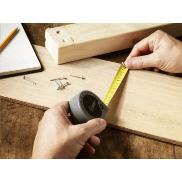 Logo trade business gifts image of: Tyler RCS Recycled 5 meter tape measure