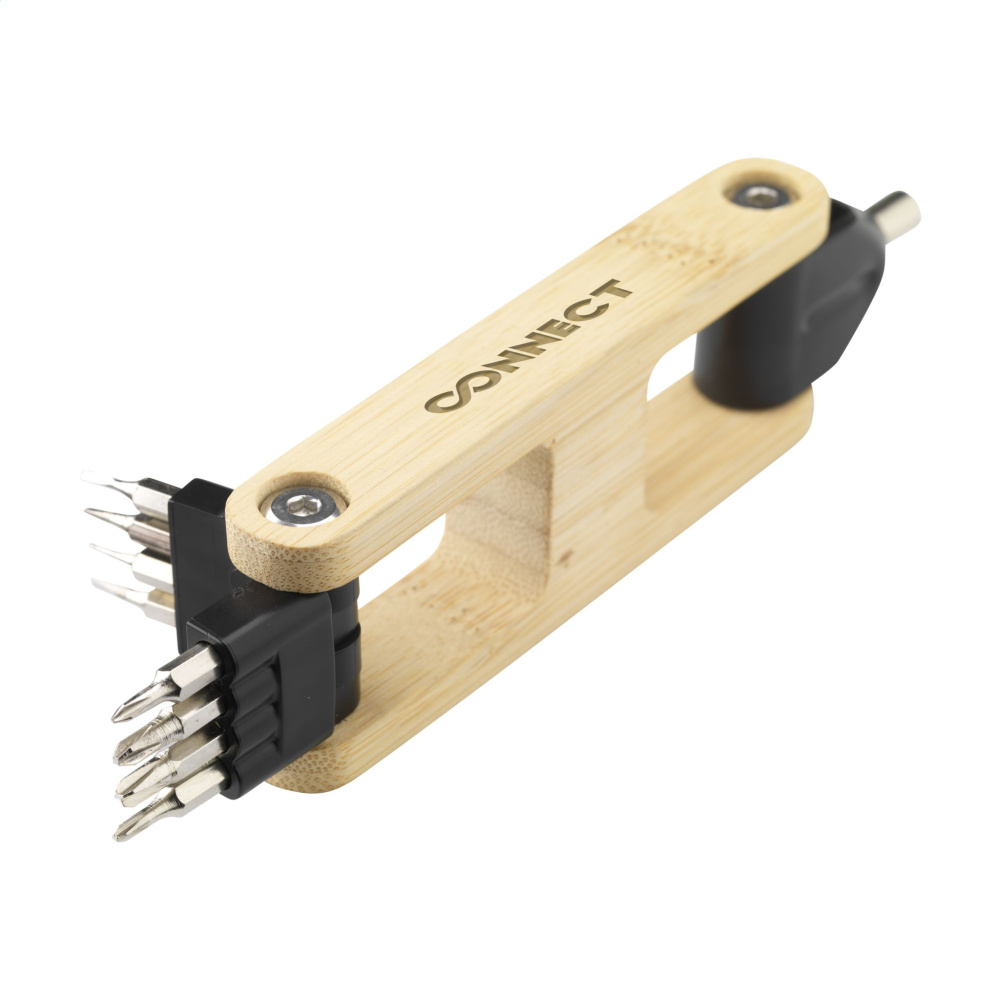 Logo trade promotional merchandise photo of: Bamboo Bit Tool