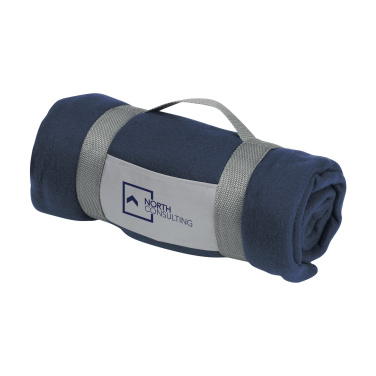 Logo trade corporate gifts picture of: SuperSoft (180 g/m²) fleece blanket