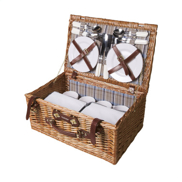 Logotrade promotional giveaway picture of: QualityTime picnic basket