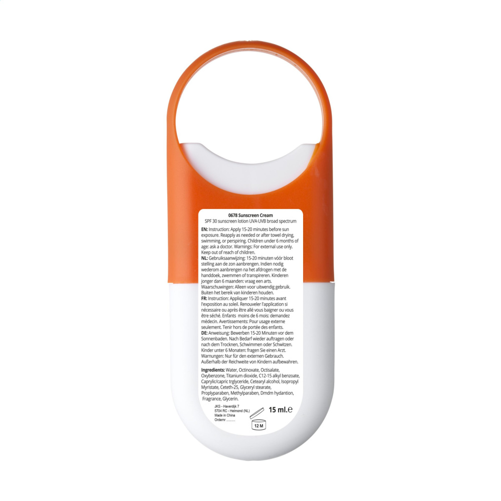 Logo trade promotional product photo of: Sunscreen Spray HookUp factor 30