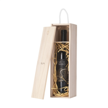 Logo trade promotional items picture of: WineWood wine box