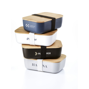 Logotrade corporate gift image of: Midori Bamboo Lunchbox