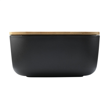 Logo trade promotional gift photo of: Midori Bamboo Lunchbox