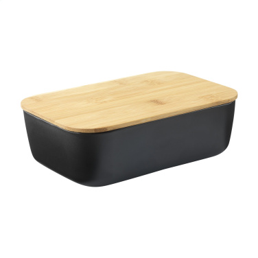 Logo trade promotional gifts image of: Midori Bamboo Lunchbox