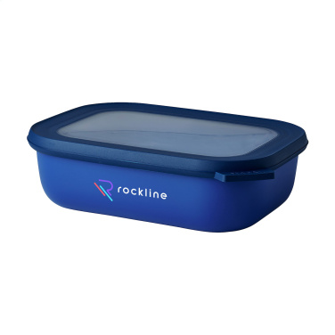 Logo trade advertising products image of: Mepal Cirqula multi use rectangular bowl 1 L lunchbox