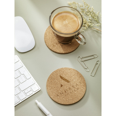 Logo trade corporate gifts image of: Cork Coaster Set